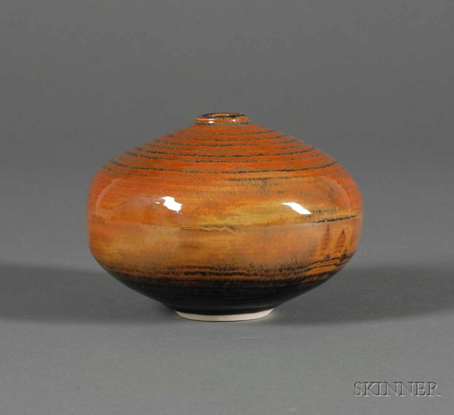 Appraisal: Vivika Otto Heino Vase Pottery California and New Hampshire th