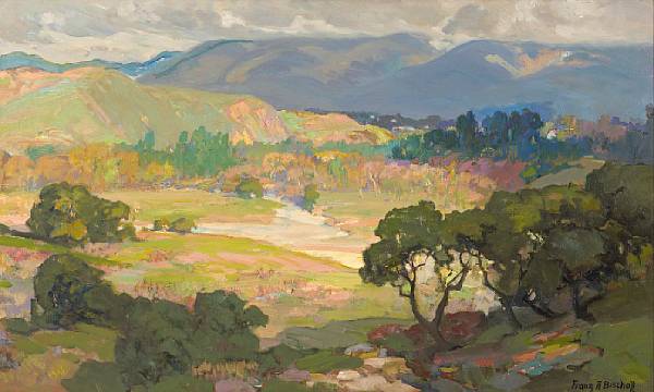 Appraisal: Franz Arthur Bischoff American - The Arroyo Seco Pasadena c