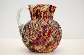 Appraisal: VICTORIAN CASED GLASS VASE