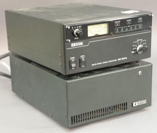 Appraisal: Icom IC- KL amplifier solid state linear amplifier and Icom