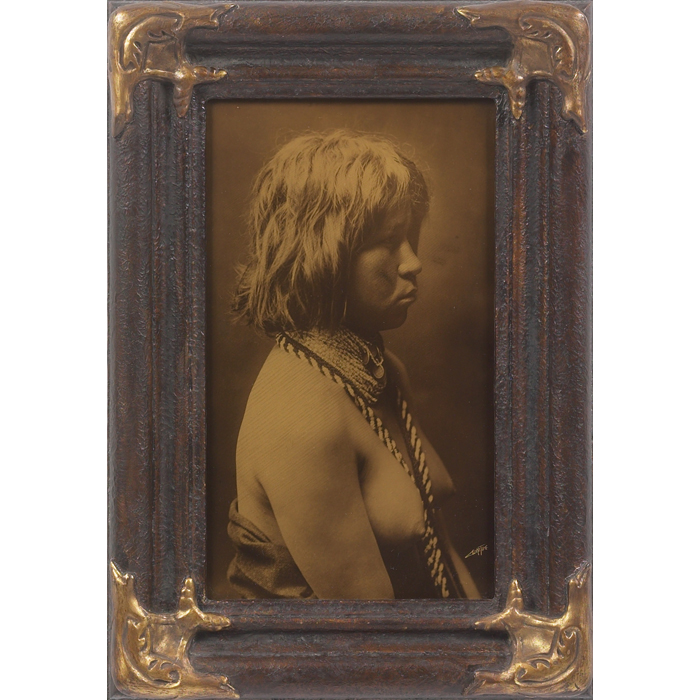 Appraisal: Edward Sheriff Curtis orotone Judith ndash Mohave