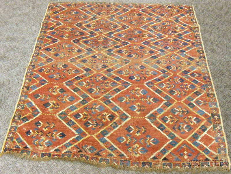 Appraisal: Ersari Rug West Turkestan th century ft in x ft