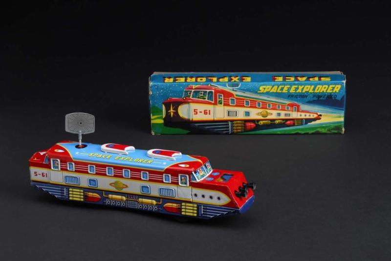 Appraisal: Space Explorer Train Toy Description Japanese Made by Nomura Working