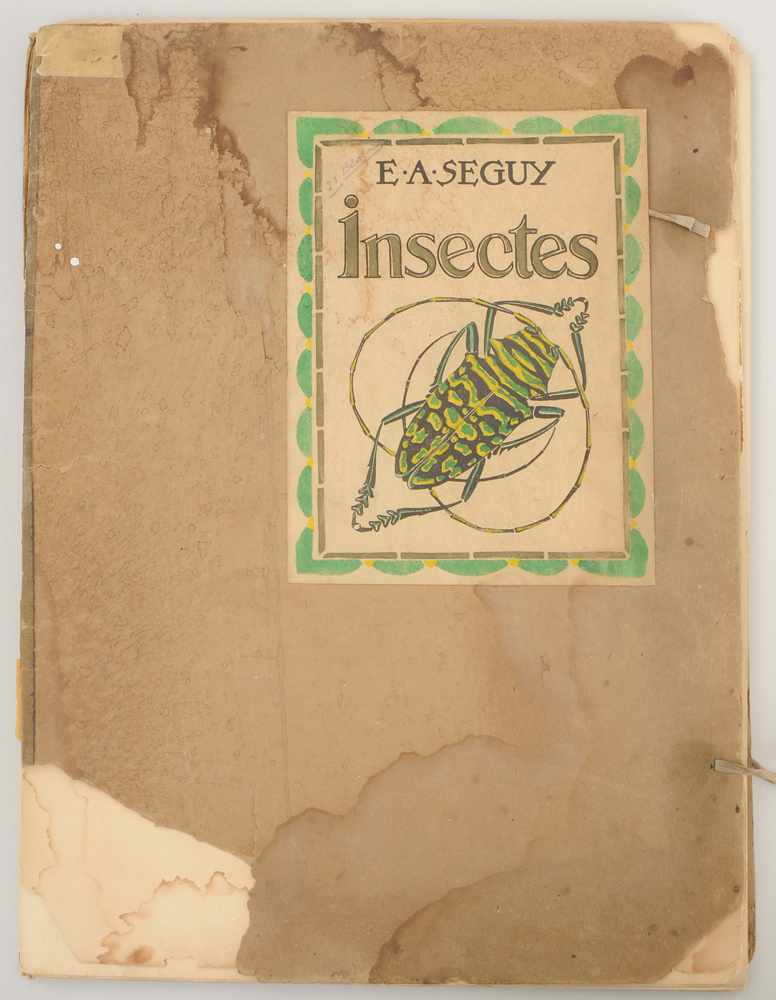 Appraisal: E A SEGUY ''INSECTS'' Editions Duchartre et Van Buggenhudt Paris