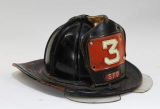 Appraisal: Vintage Cairns Bros Leather Fire Fighter Helmet UNITED STATES TH