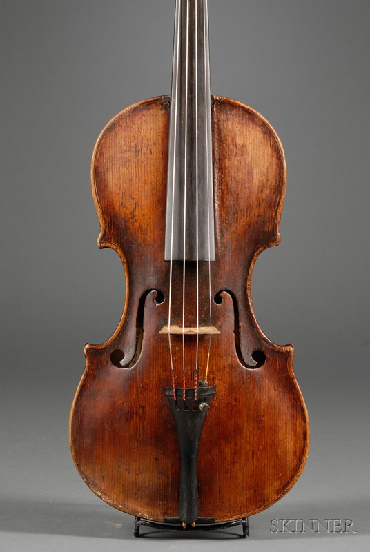 Appraisal: English Violin c labeled BENJAMIN BANKS MUSICAL INSTRUMENT MAKER CATHERINE