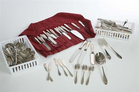 Appraisal: ONE-HUNDRED FIFTY EIGHT PIECE SET OF STERLING SILVER FLATWARE Lafayette