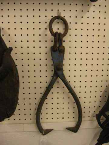 Appraisal: Old Iron Ice Tongs ''