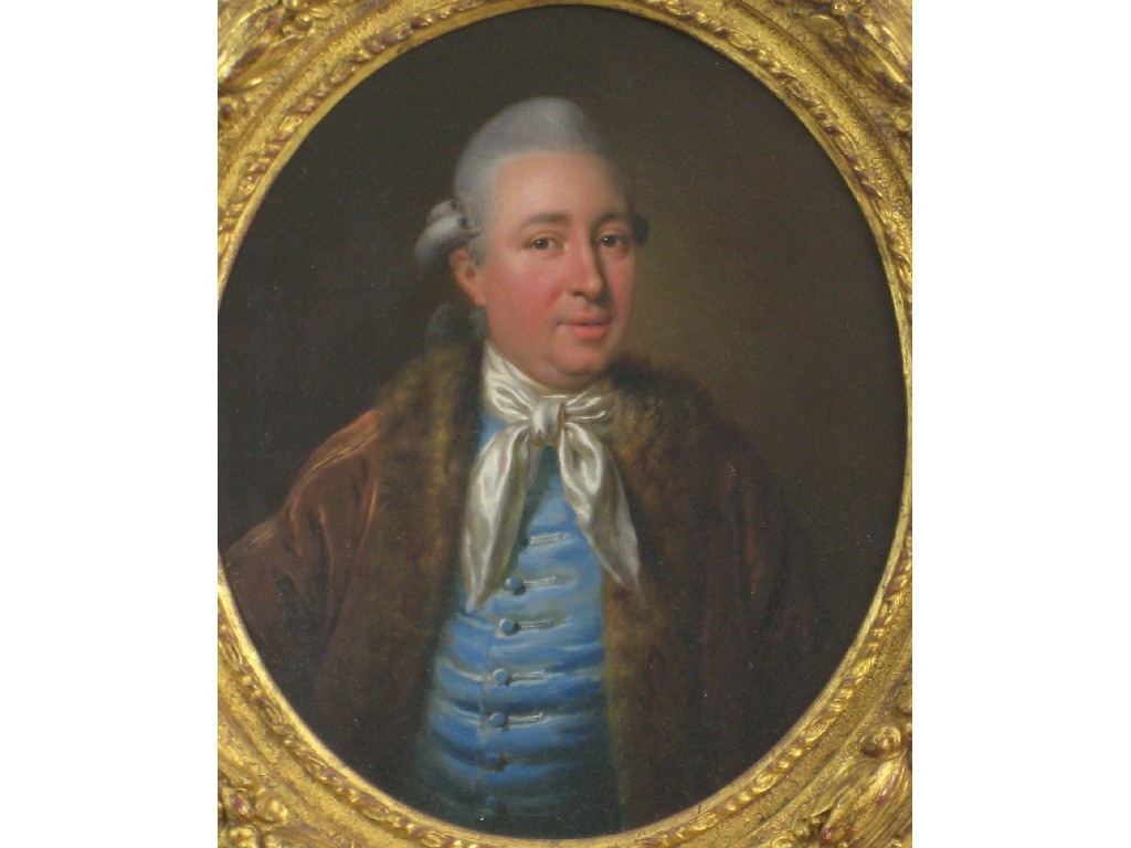 Appraisal: CIRCLE OF FRIEDRICH TISCHBEIN - Portrait of a Gentleman and