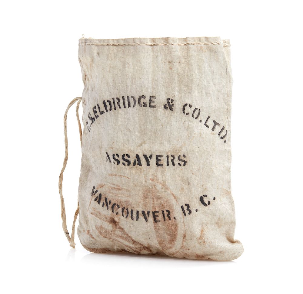 Appraisal: G S Eldridge and Co Assayers Bag Vintage cloth bag