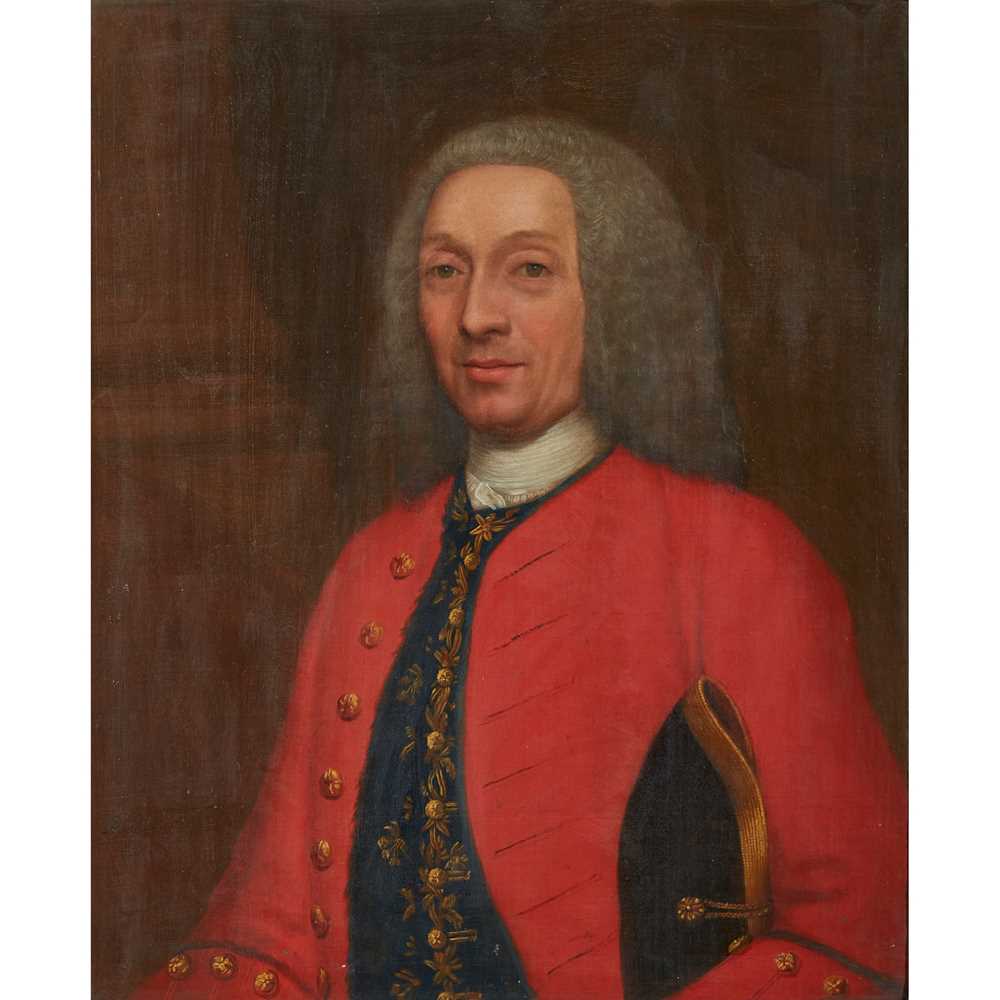 Appraisal: ATTRIBUTED TO JOHN B ALEXANDER PORTRAIT OF THE TH EARL