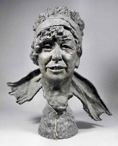 Appraisal: Colin Colahan - - Bronze bust - ''Freya Stark'' -