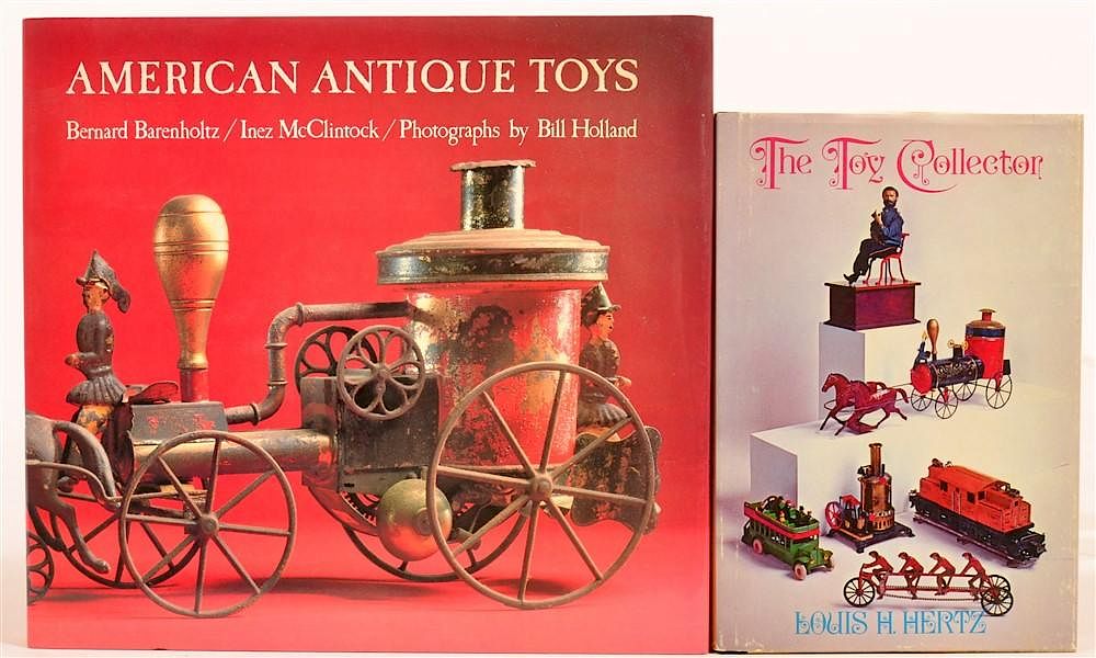 Appraisal: vols Books on Antique Toys Hertz The Toy Collector NY