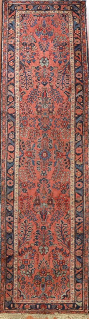 Appraisal: Persian Hamadan runner approx x Iran circa Condition Needs to