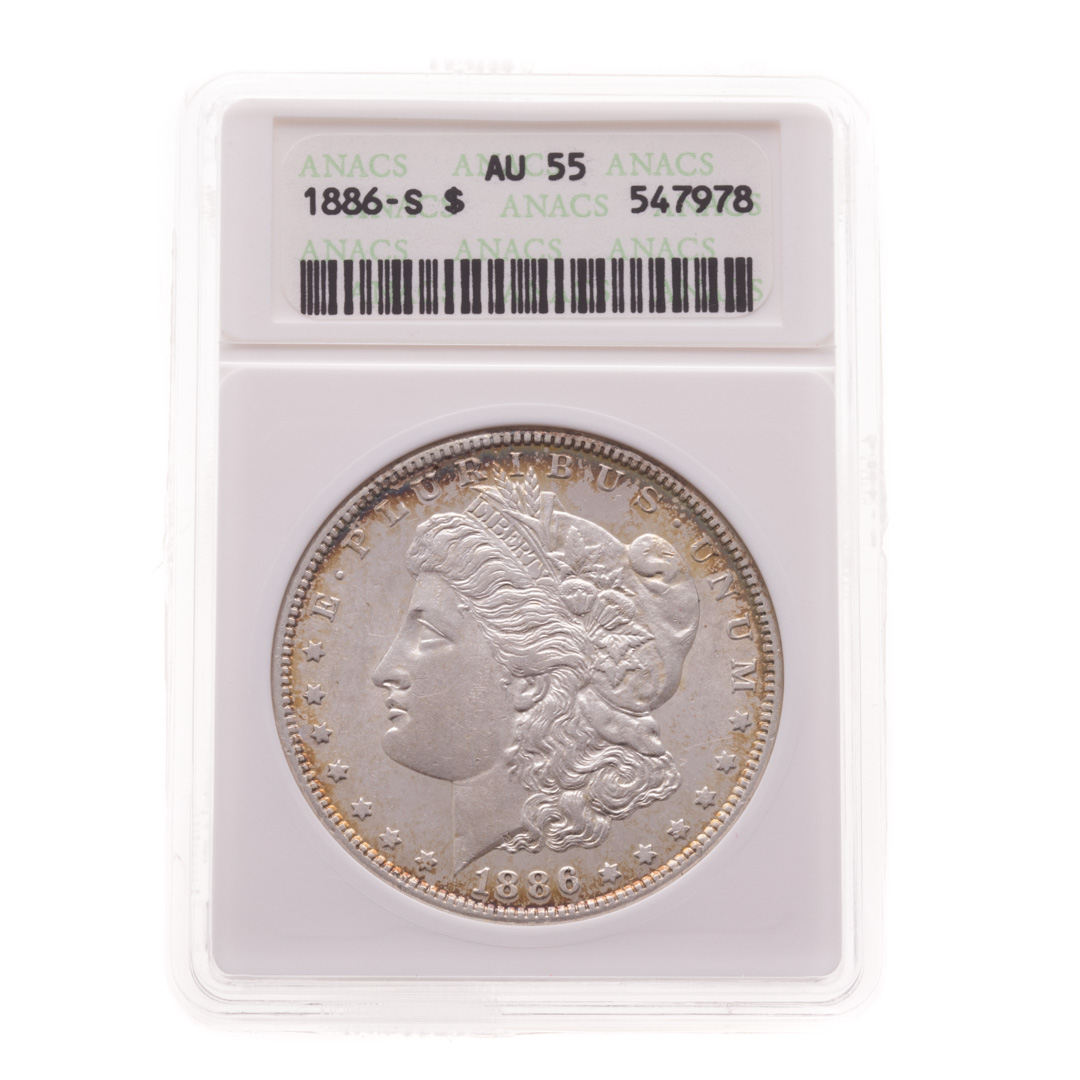 Appraisal: US -S ANACS AU Morgan Dollar -S ANACS AU VAM-