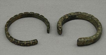 Appraisal: Two Persian Bronze Bracelets