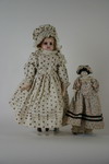 Appraisal: DOLLS - Lot of two dolls including a reinforced wax