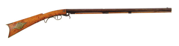 Appraisal: KENDALL UNDERHAMMER RIFLE Cal Smoothbore - octagonal bbl marked N