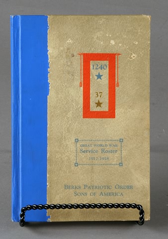Appraisal: Great War Service Roster Berks Pa by J Morgan Weidner