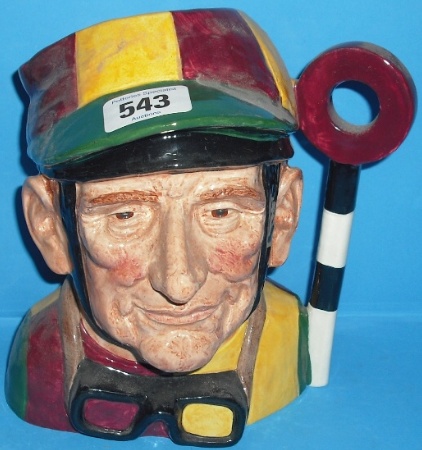 Appraisal: Royal Doulton Large Character jug Jockey D