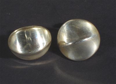 Appraisal: A pair of Georg Jensen silver cuff links model no