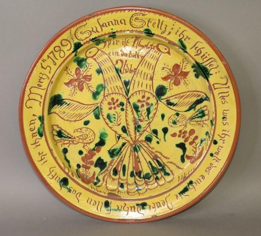 Appraisal: REPRODUCTION OF ORIGINAL SGRAFFITO CHARGER BYca marked of LTD prototype