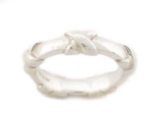 Appraisal: Tiffany Co Sterling Signature X Eternity Band Tiffany Co American