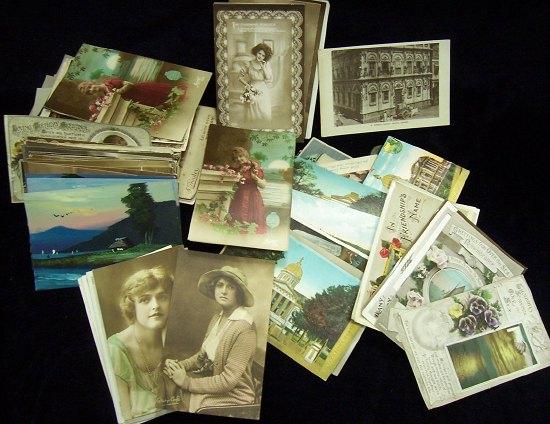 Appraisal: Sundry postcards and photographs