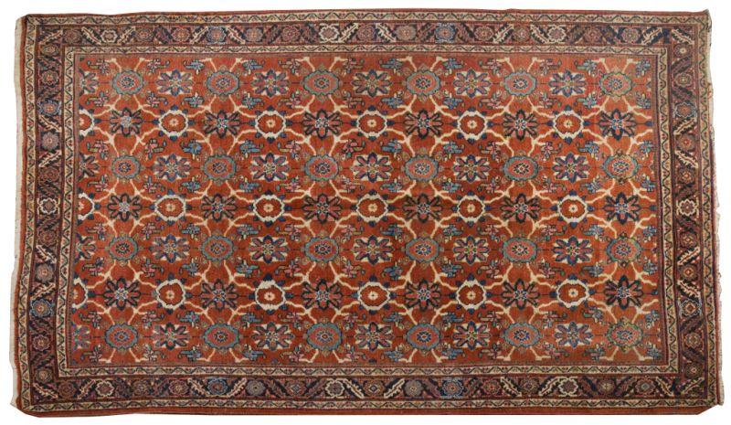 Appraisal: Persian Room Size Rug Lilihan style th c allover design