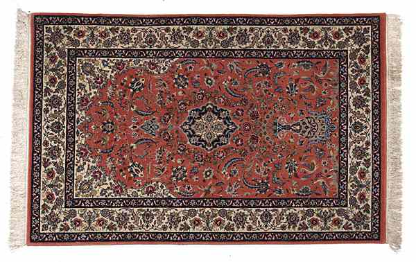 Appraisal: Tabriz Silk Rug China th century A Tabriz silk rug