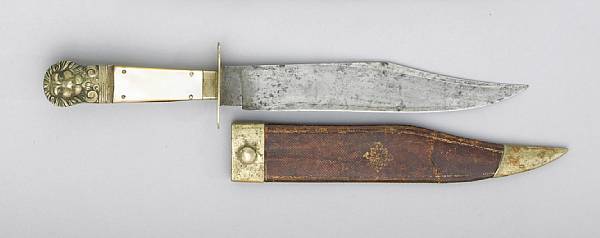 Appraisal: An English bowie knife by R Bunting amp Sons The