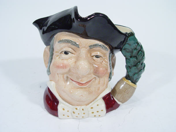 Appraisal: Large hand painted Royal Doulton character jug 'Mine Host' D