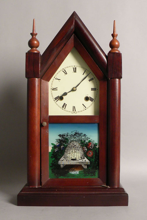 Appraisal: French mantle clock retailed by Bailey Banks Biddle h together