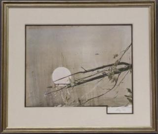 Appraisal: Andrew Wyeth Hand Signed Print Full Moon Andrew Wyeth American