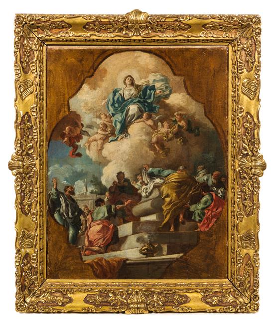 Appraisal: Sale Lot Attributed to Sebastiano Ricci th Century Study for