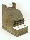 Appraisal: CASH REGISTER - Circa - NCR cast bronze barber shop