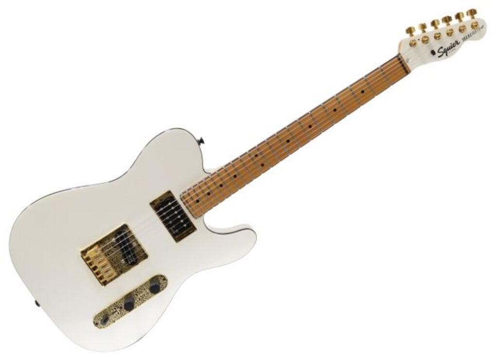 Appraisal: Fender Squier Telecaster RH Contemporary white with bridge and pickup