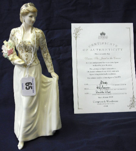 Appraisal: Coalport Figure Diana The Jewel in the Crown limited edition