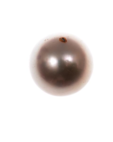 Appraisal: A LOOSE WHITE CULTURED PEARL MM DIAMETER A LOOSE WHITE