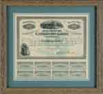 Appraisal: EXTREMELY RARE FRAMED REMINGTON BOND Dated Nov showing the Battle