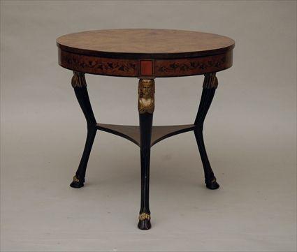 Appraisal: Empire-Style Center Table