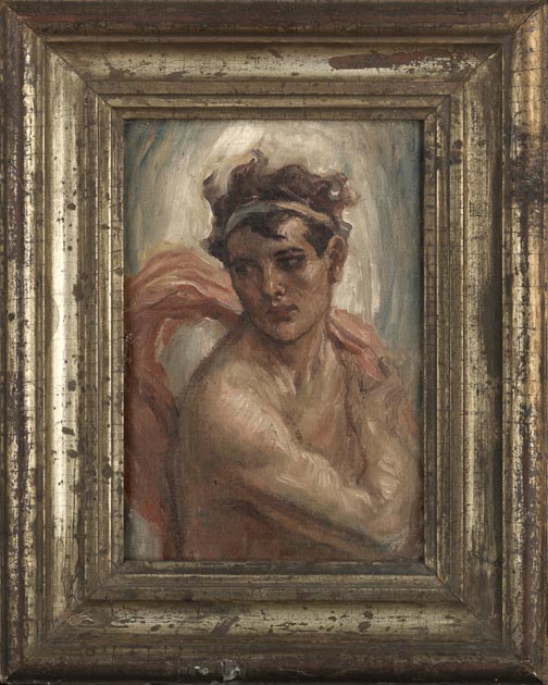 Appraisal: Manner of Michelangelo Buonaroti Italian - Study of a Male