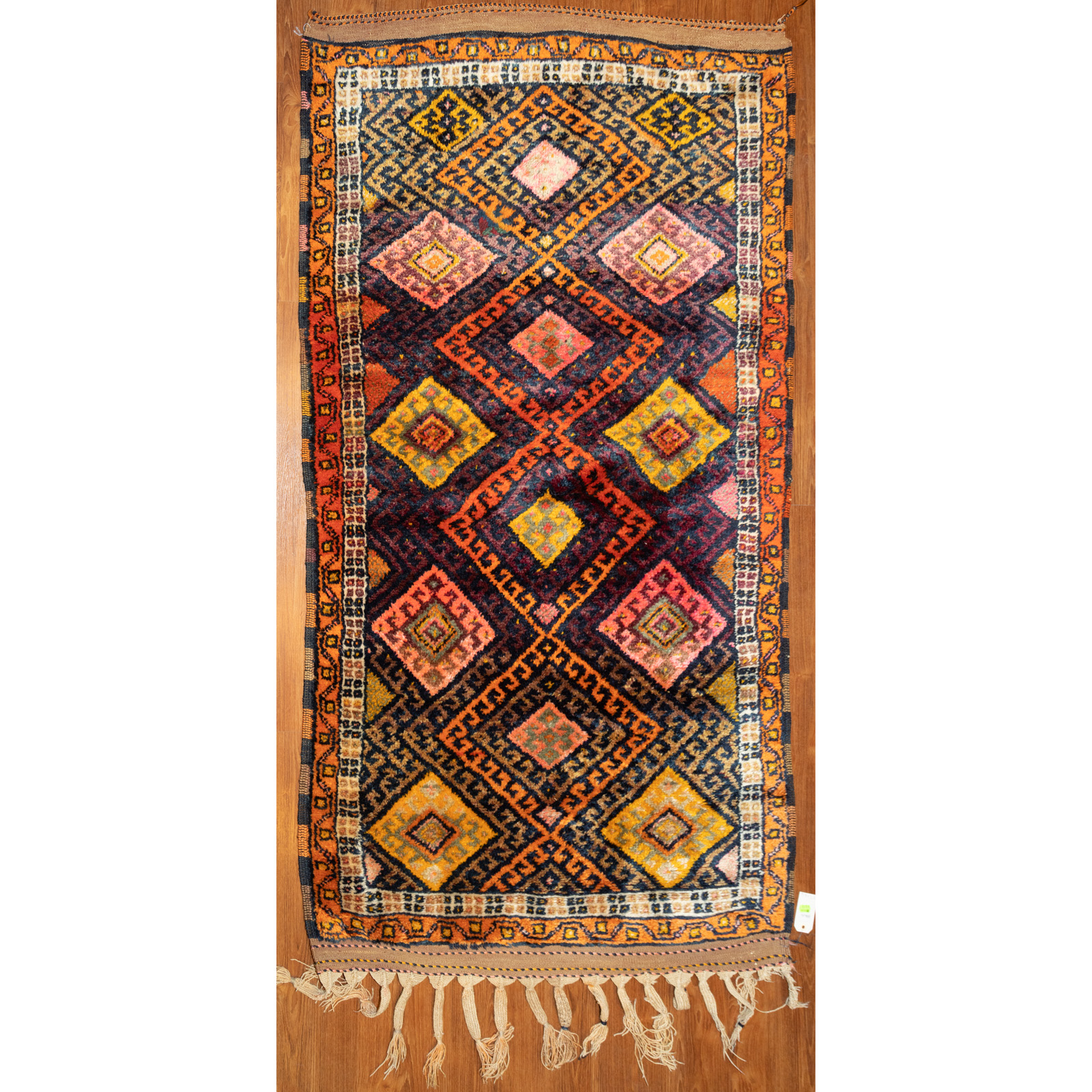 Appraisal: ESKI RUG MOROCCO X third half- th century hand-knotted wool