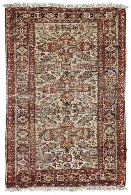 Appraisal: SEYCHOUR RUG LATE TH EARLY TH CENTURY the ivory field