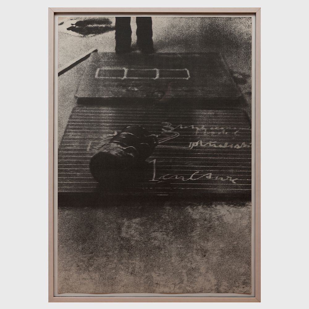 Appraisal: Joseph Beuys - In Head and In Pot Screenprint in