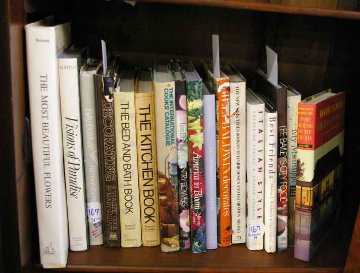 Appraisal: Approximately Seventeen Volumes of Books pertaining to gardening and decorating