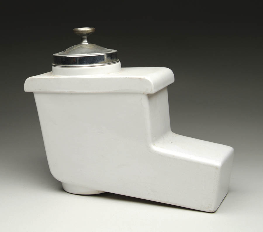 Appraisal: COCA-COLA CERAMIC DISPENSER A white ceramic soda fountain container manufactured