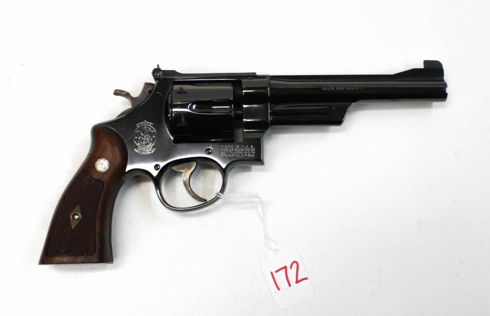 Appraisal: SMITH AND WESSON MODEL DOUBLE ACTION REVOLVER magnum caliber barrel