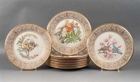 Appraisal: Set of Lenox porcelain collector plates from the annual limited