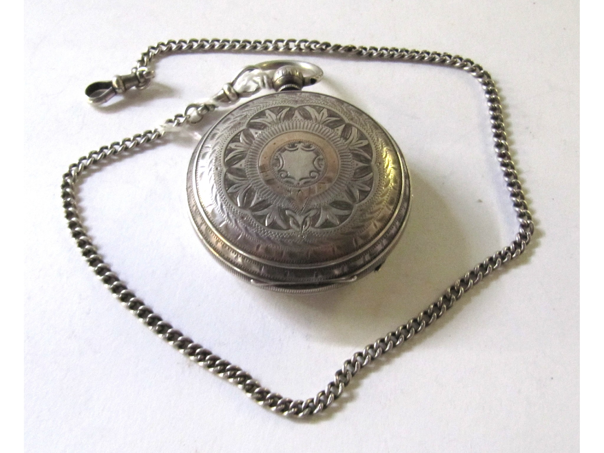 Appraisal: A silver cased pocket watch The British Watch Company Limited